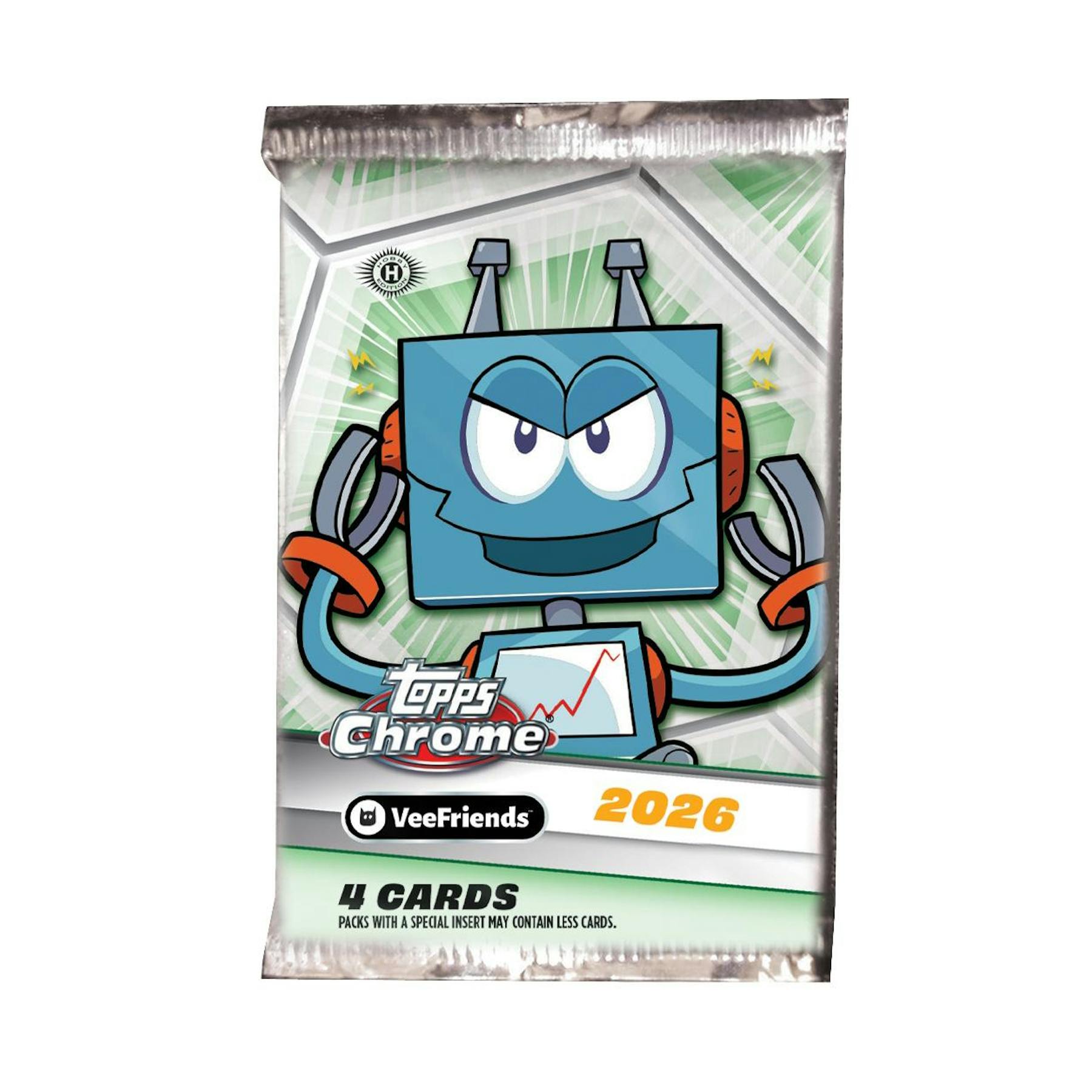 2026 Topps VeeFriends Chrome Hobby 12-Box Case
