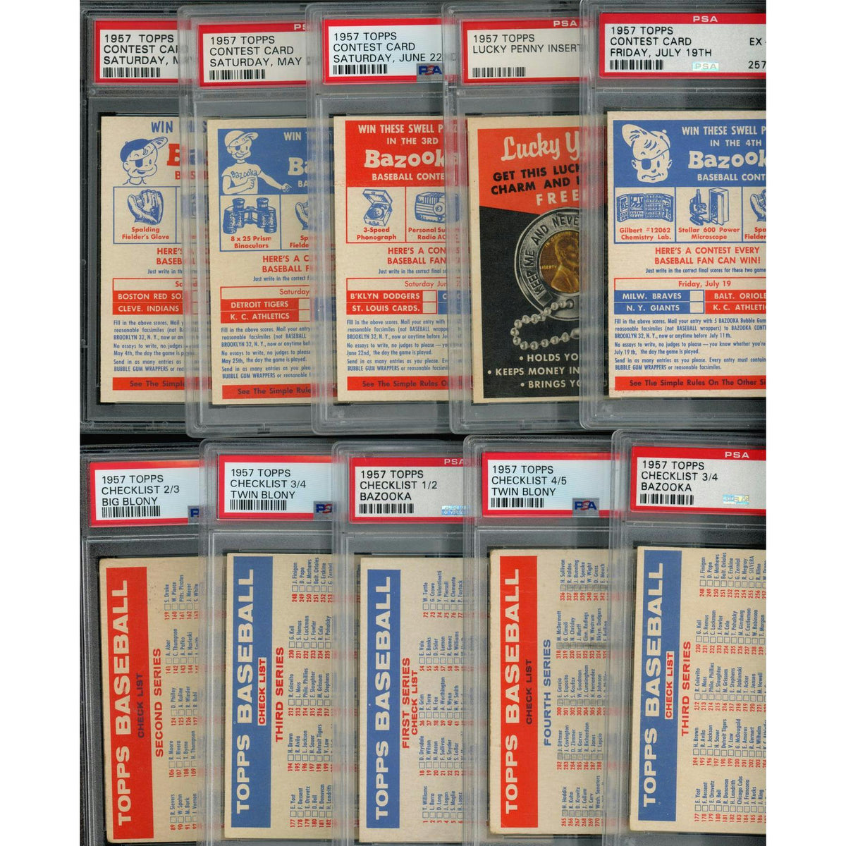 2026 Hit Parade Baseball 1957 Graded Edition Hobby Box