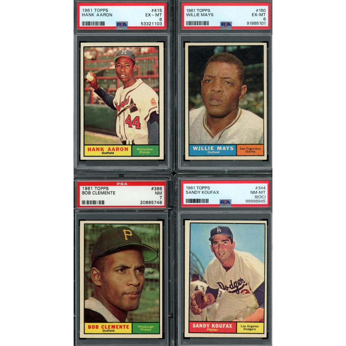 2026 Hit Parade Baseball 1961 Graded Edition Hobby Box