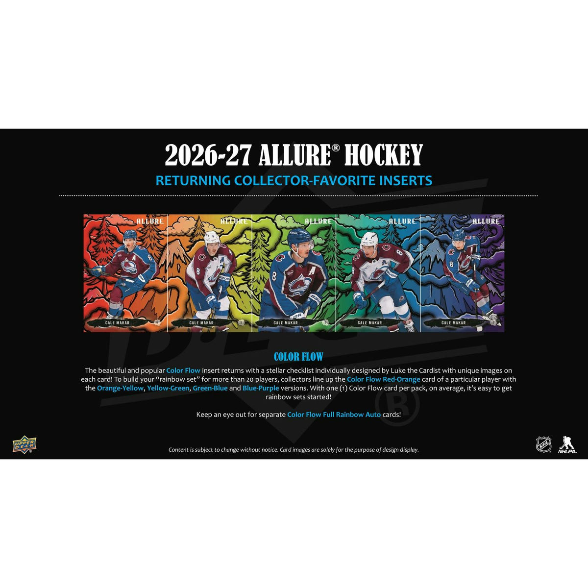 2026/27 Upper Deck Allure Hockey Blaster 20-Box Case (Presell)