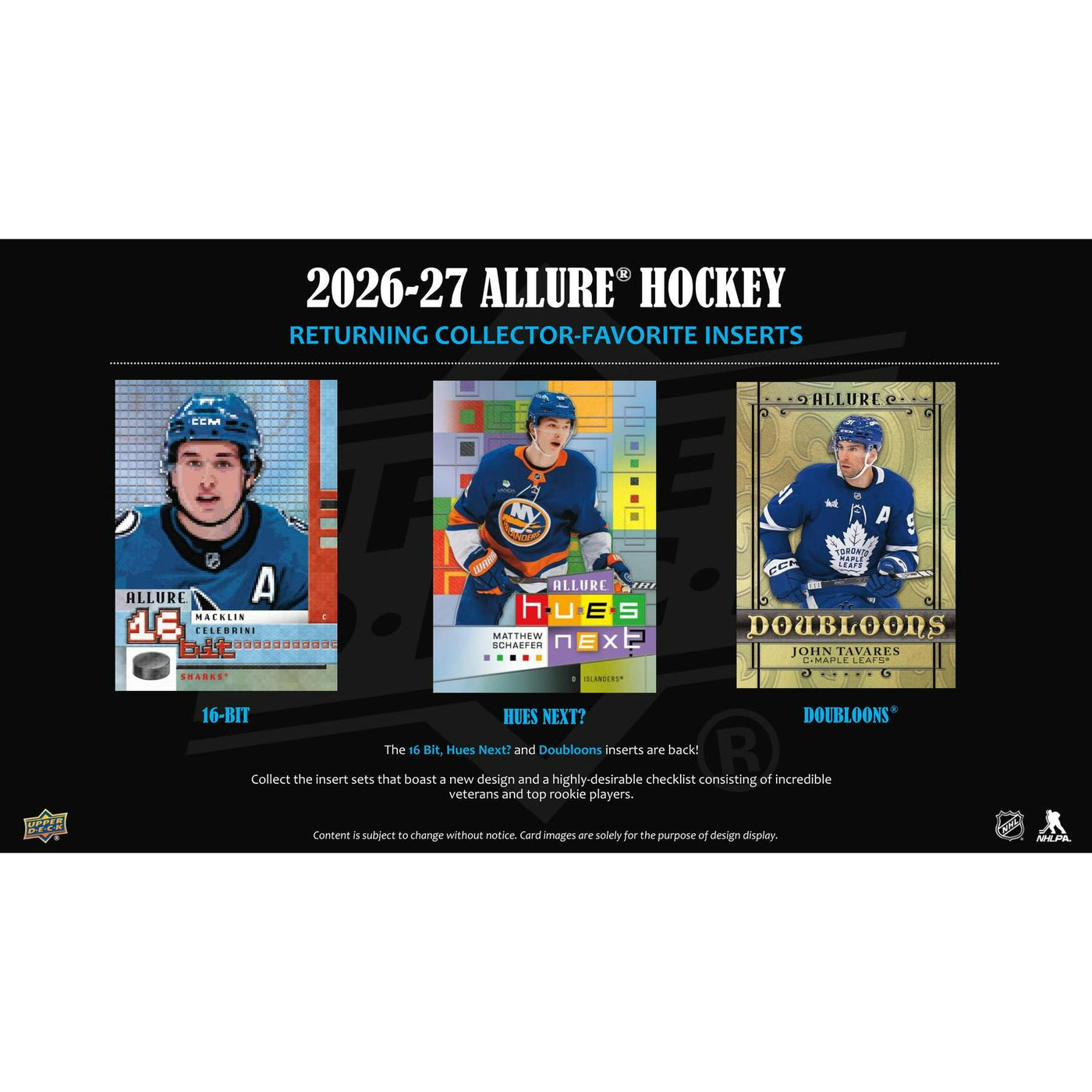 2026/27 Upper Deck Allure Hockey Blaster 20-Box Case (Presell)