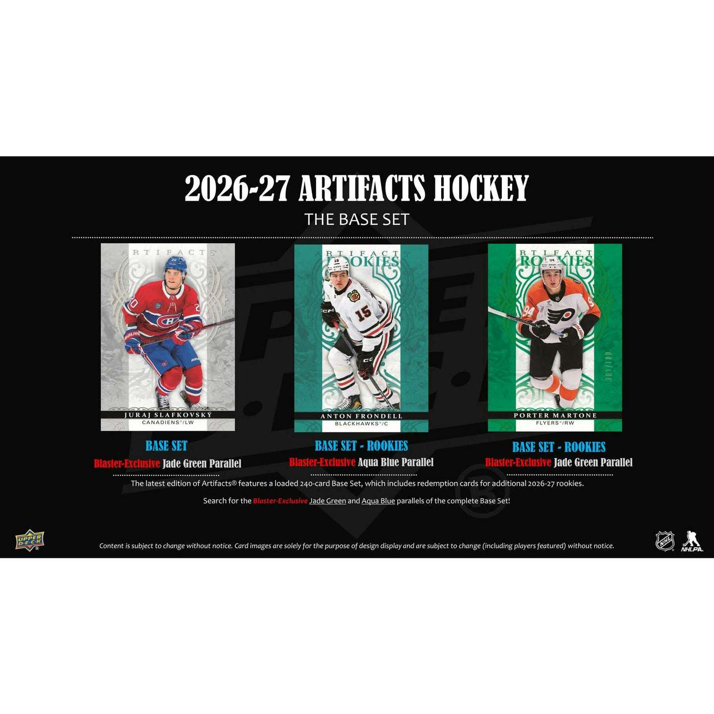 2026/27 Upper Deck Artifacts Hockey Blaster Box (Presell)