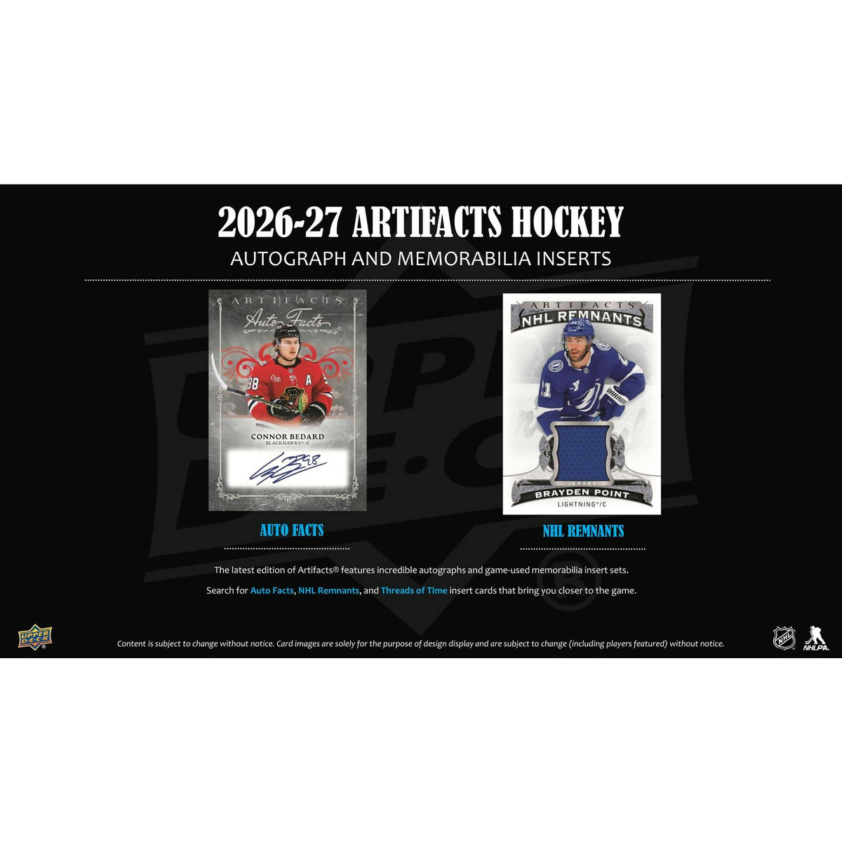 2026/27 Upper Deck Artifacts Hockey Blaster Box (Presell)