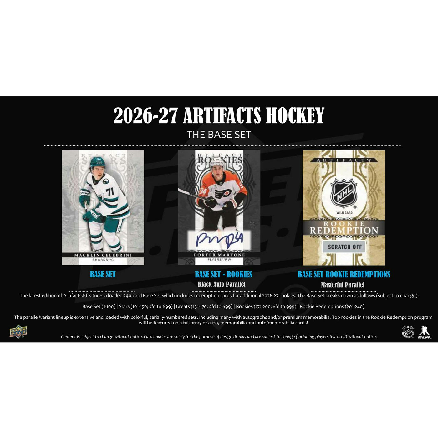 2026/27 Upper Deck Artifacts Hockey Hobby Box (Presell)