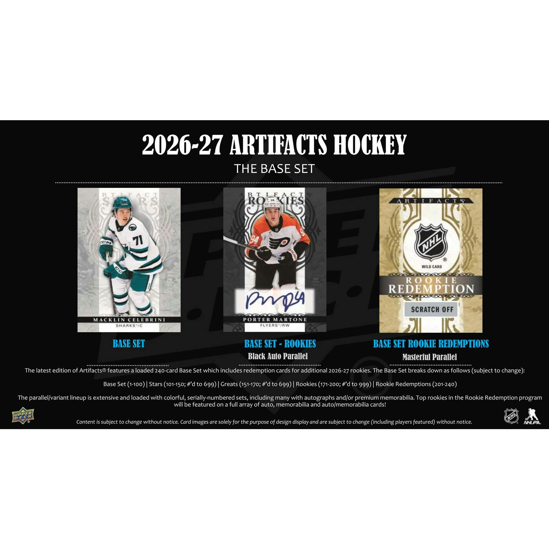 2026/27 Upper Deck Artifacts Hockey Hobby Box (Presell)