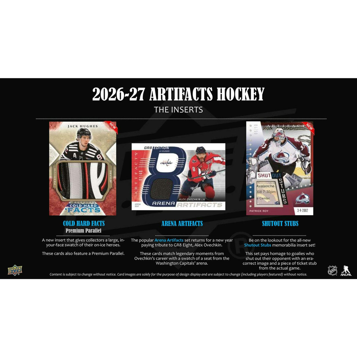 2026/27 Upper Deck Artifacts Hockey Hobby 20-Box Case (Presell)