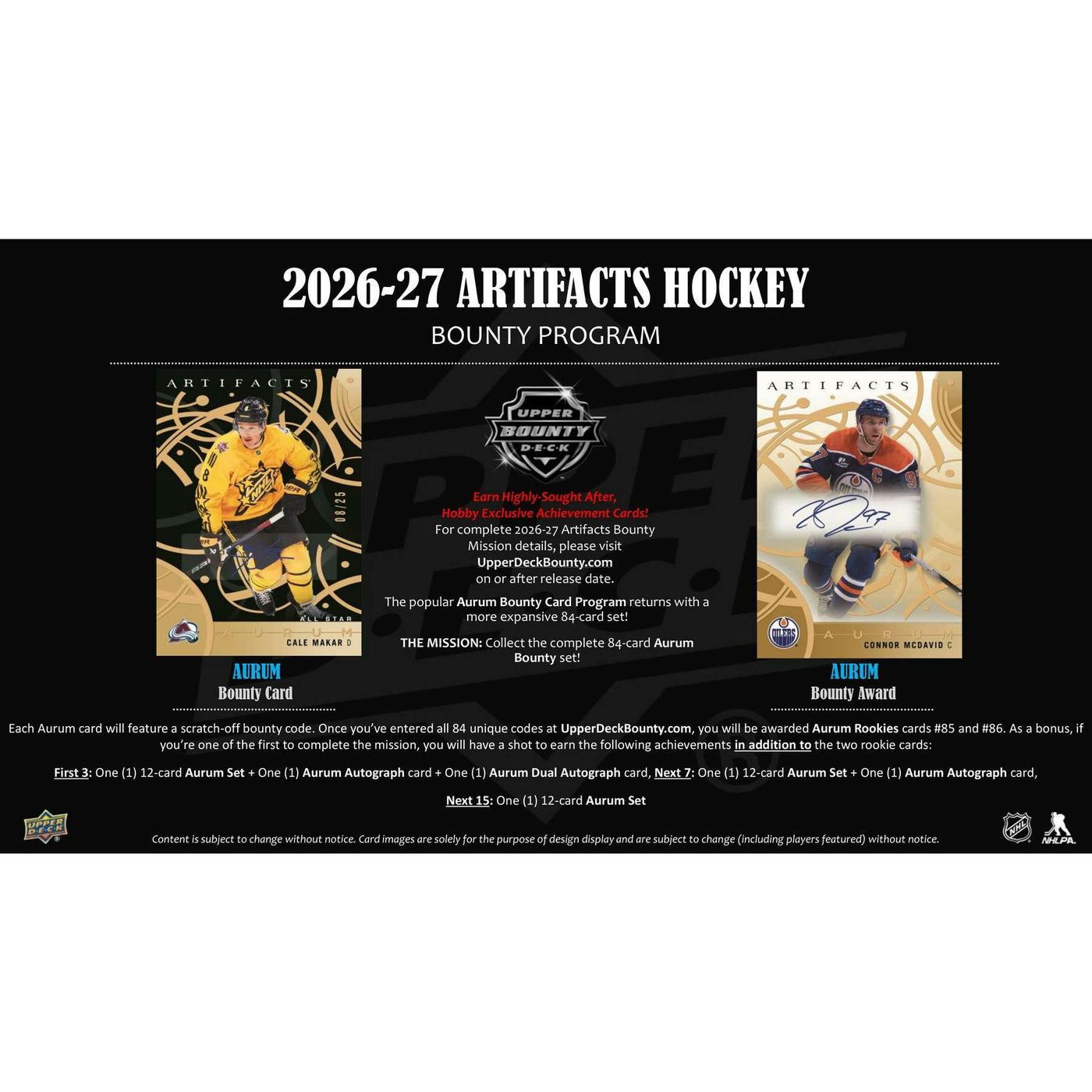 2026/27 Upper Deck Artifacts Hockey Hobby Box (Presell)