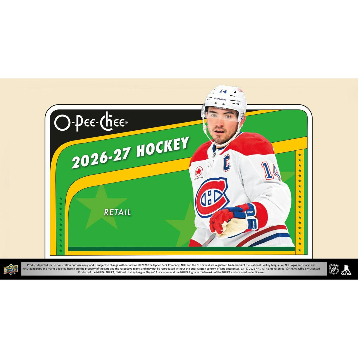 2026/27 Upper Deck O-Pee-Chee Hockey Blaster 20-Box Case (Presell)