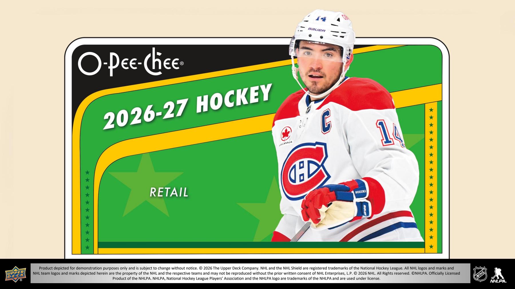2026/27 Upper Deck O-Pee-Chee Hockey Blaster Box (Presell)
