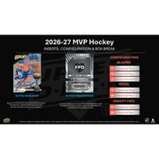 2026/27 Upper Deck MVP Hockey 36-Pack Retail Box