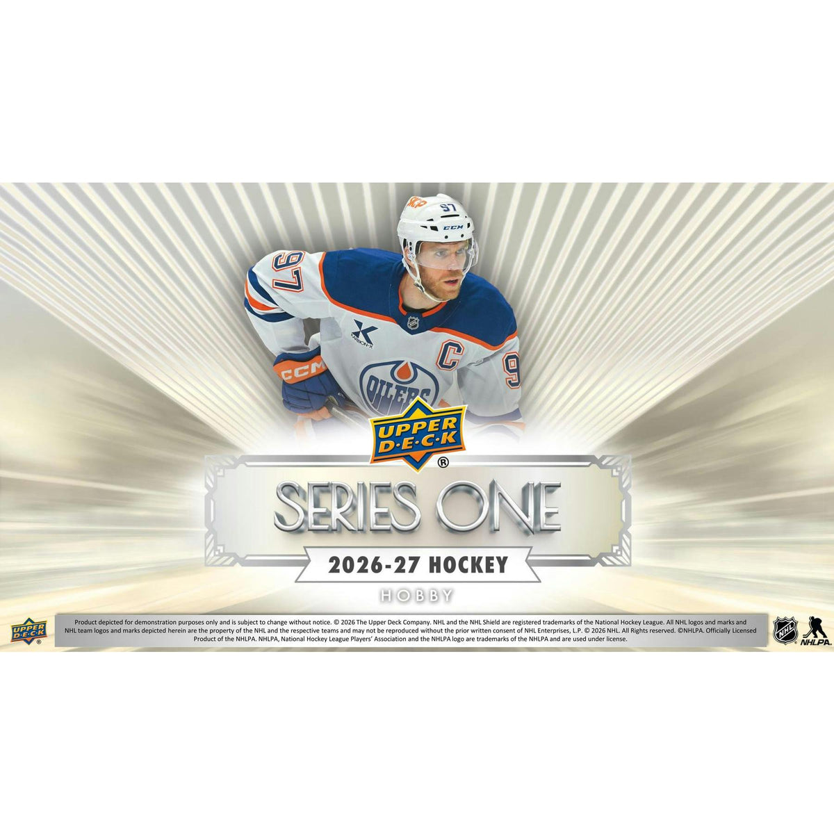 2026/27 Upper Deck Series 1 Hockey Hobby Box (Presell)