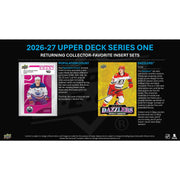 2026/27 Upper Deck Series 1 Hockey Hobby 12-Box Case (Presell)