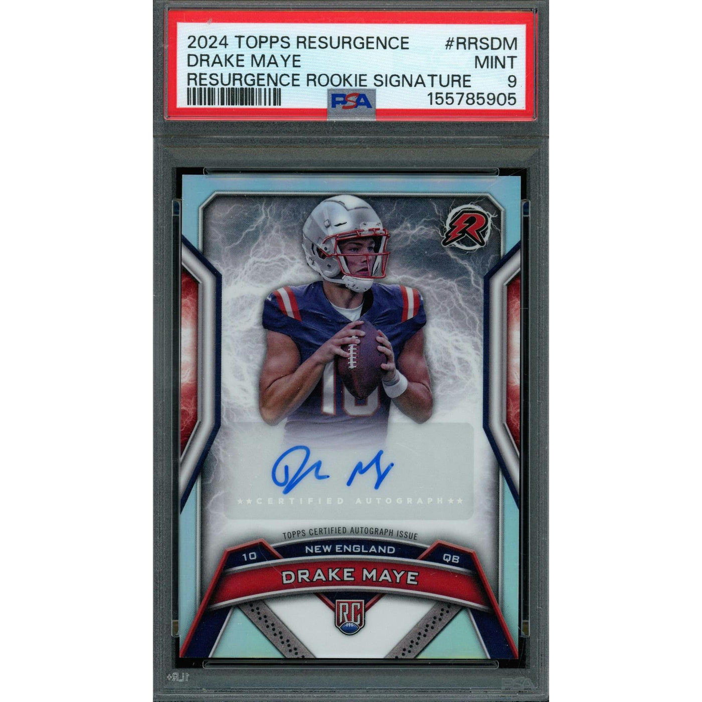 2026 Hit Parade Autographed Football 4th & GOAL Series 1 Hobby Box - 4 items per Box!