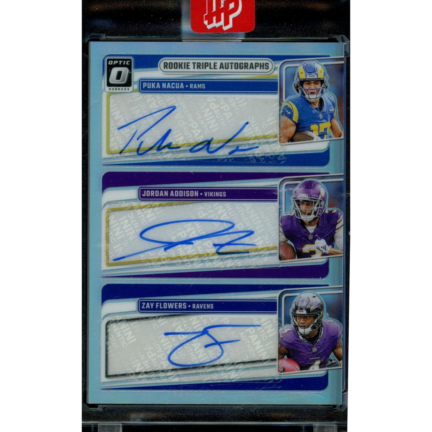 2026 Hit Parade Autographed Football 4th & GOAL Series 1 Hobby Box - 4 items per Box!