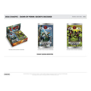 Chaotic TCG Dawn of Perim: Secrets Decoded Booster 6-Box Case (Presell)