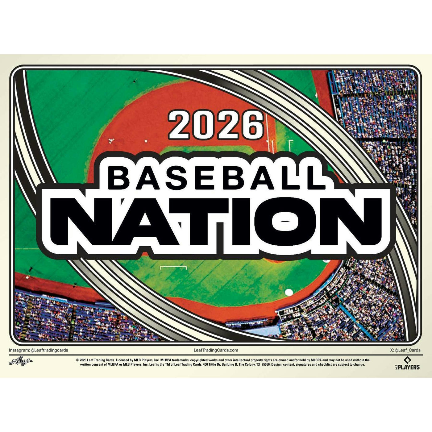2026 Leaf Baseball Nation Hobby Jumbo Box