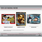 2026 Leaf Baseball Nation Hobby Jumbo Box