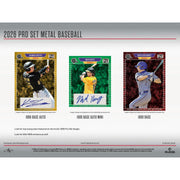 2026 Leaf Pro Set Metal Baseball Hobby 10-Box Case
