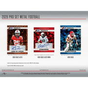 2026 Leaf Pro Set Metal Football Hobby Jumbo Box