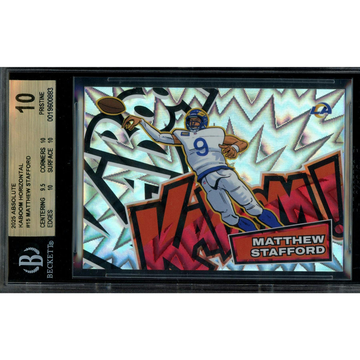 2026 Hit Parade Football Card Case Hits Series 6 Hobby Box