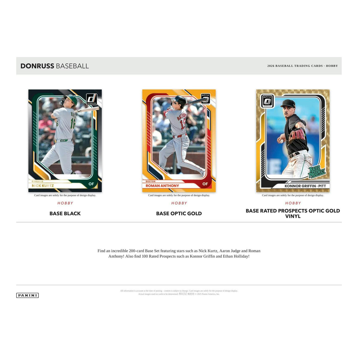 2026 Panini Donruss Baseball Hobby 12-Box Case