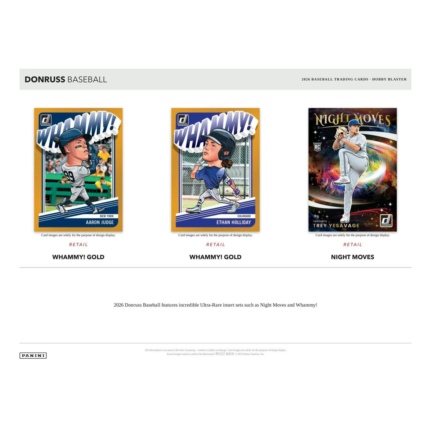 2026 Panini Donruss Baseball Blaster Hobby 20-Box Case