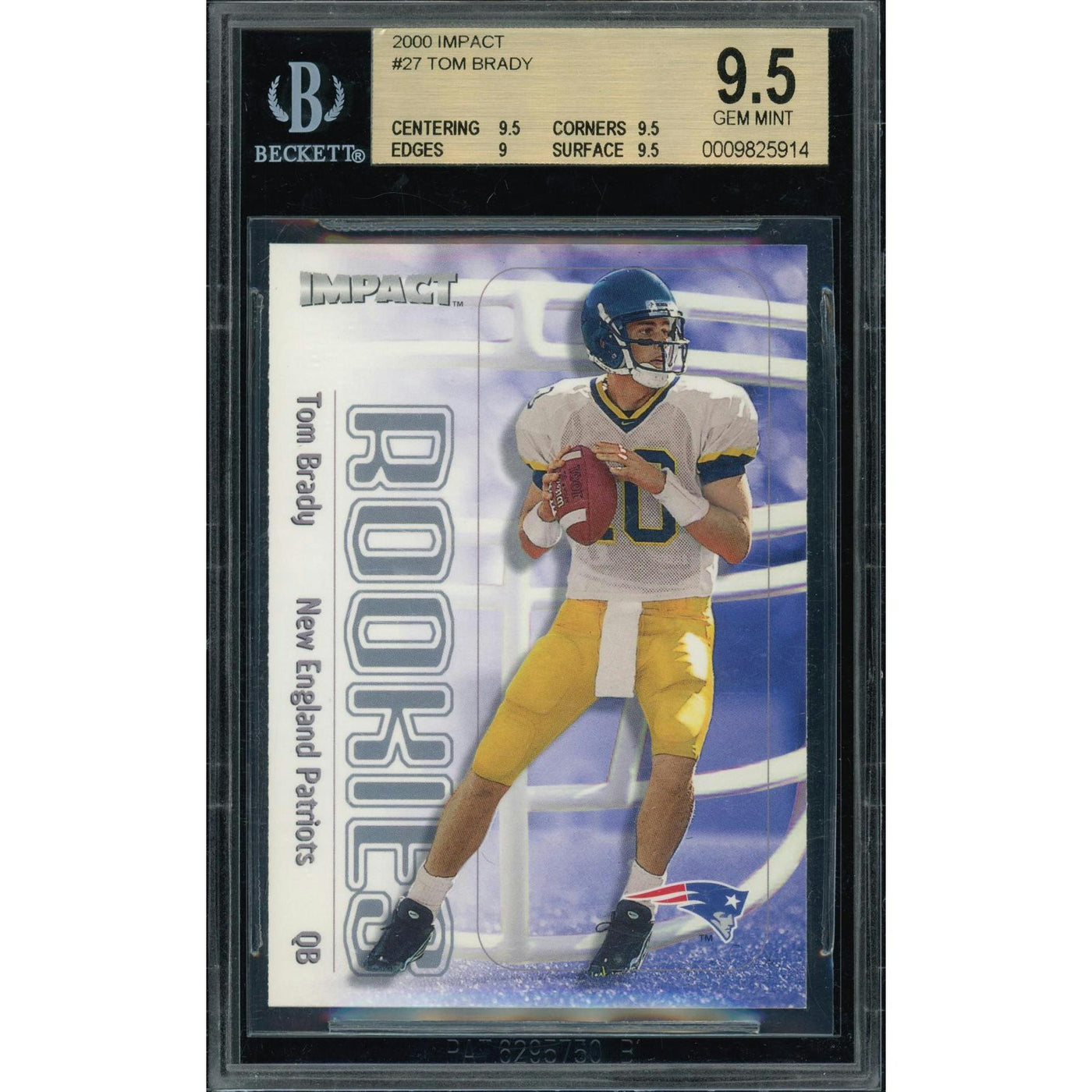 2026 Hit Parade Football Headliners Brady Collection - Series 1 Hobby Box