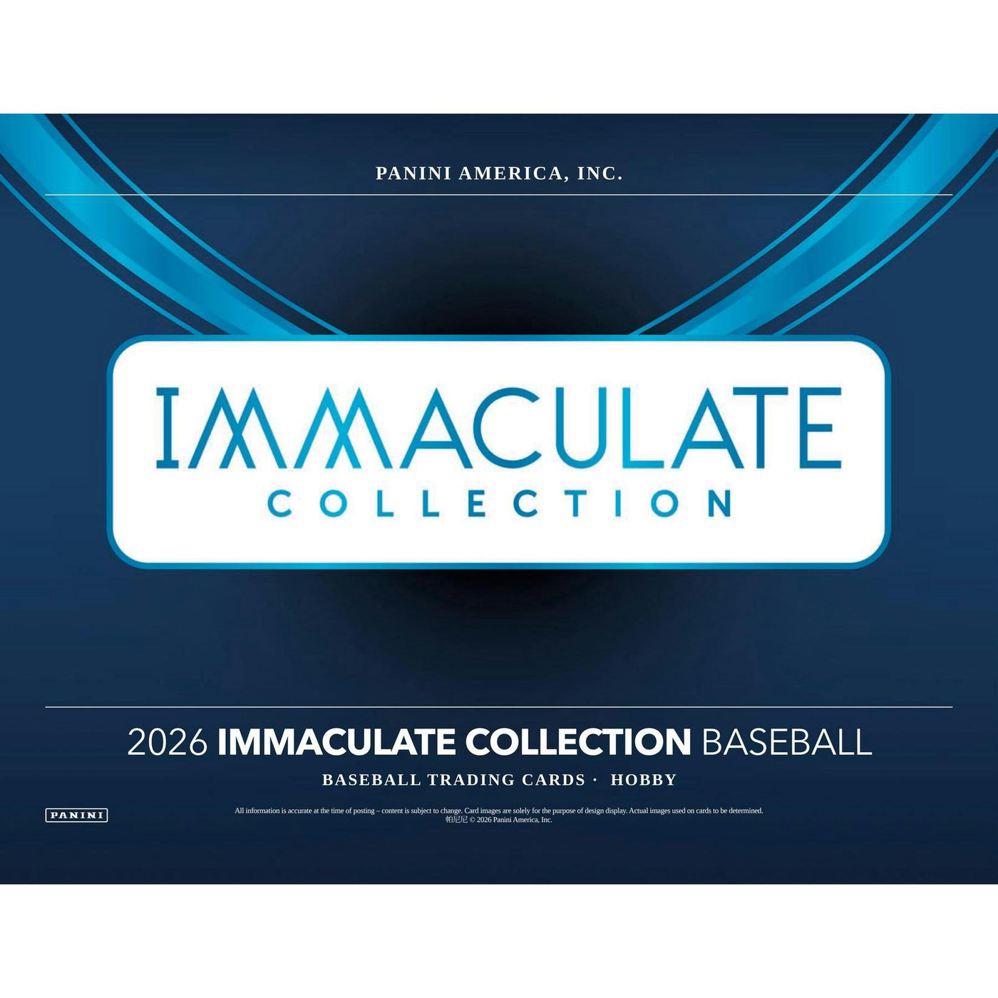 2026 Panini Immaculate Baseball Hobby 6-Box Case