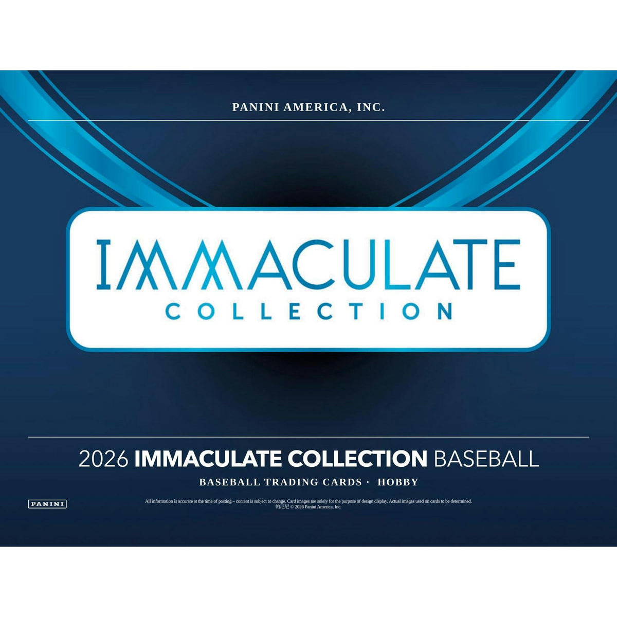 2026 Panini Immaculate Baseball Hobby Box