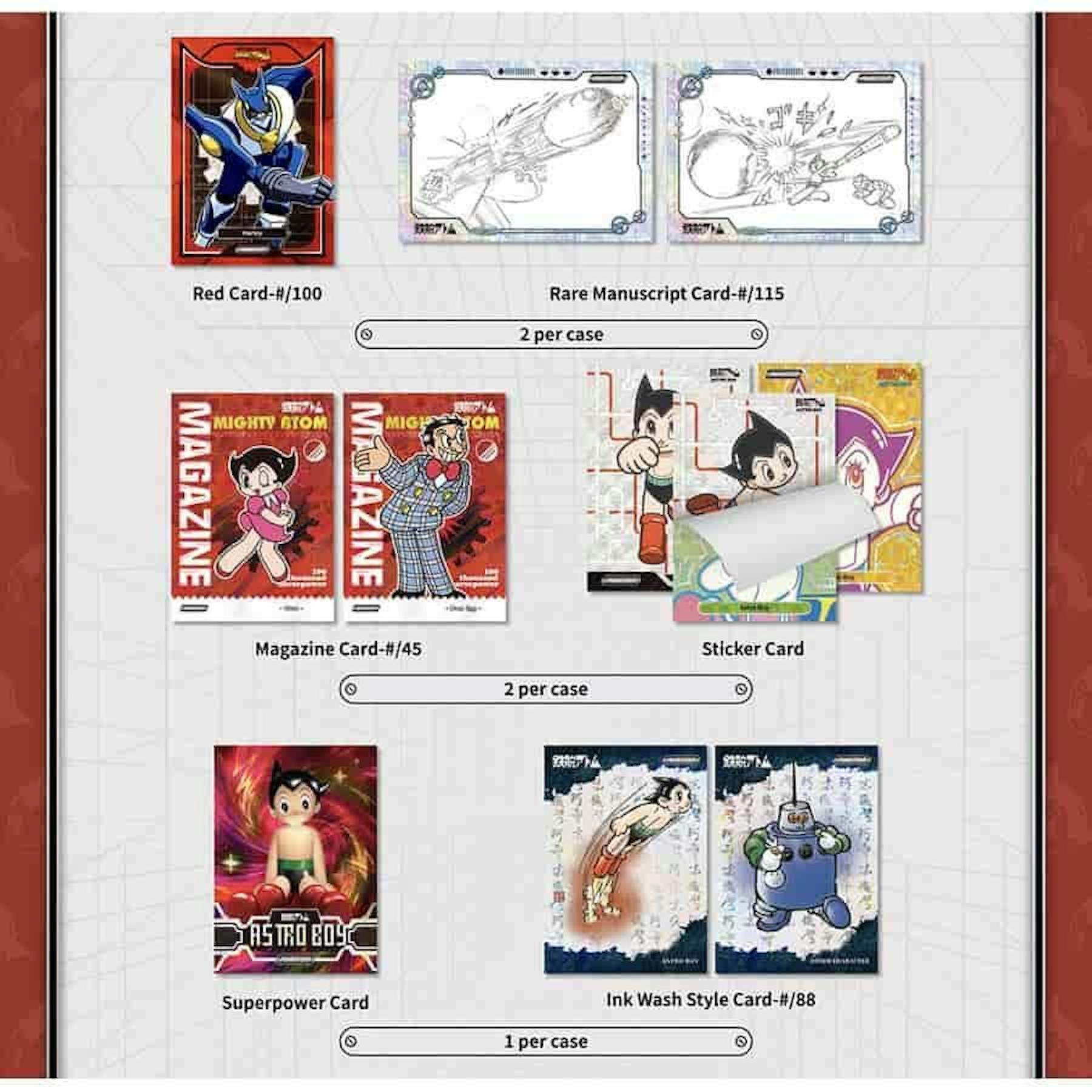 2026 Kakawow Phantom Astro Boy Hobby 10-Box Case