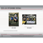 2026 Leaf Optichrome Football Hobby 12-Box Case
