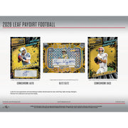 2026 Leaf Paydirt Football Hobby Jumbo 10-Box Case
