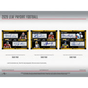 2026 Leaf Paydirt Football Hobby Jumbo Box
