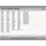 2026 Leaf Paydirt Football Hobby Box