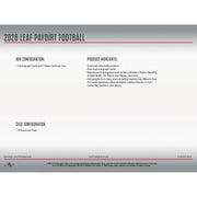 2026 Leaf Paydirt Football Hobby Box