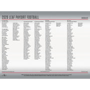 2026 Leaf Paydirt Football Hobby 15-Box Case
