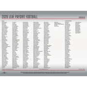 2026 Leaf Paydirt Football Hobby Box