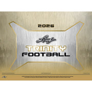 2026 Leaf Trinity Football Hobby 10-Box Case