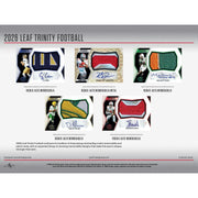 2026 Leaf Trinity Football Hobby Box