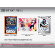 2026 Leaf Trinity Football Hobby 10-Box Case