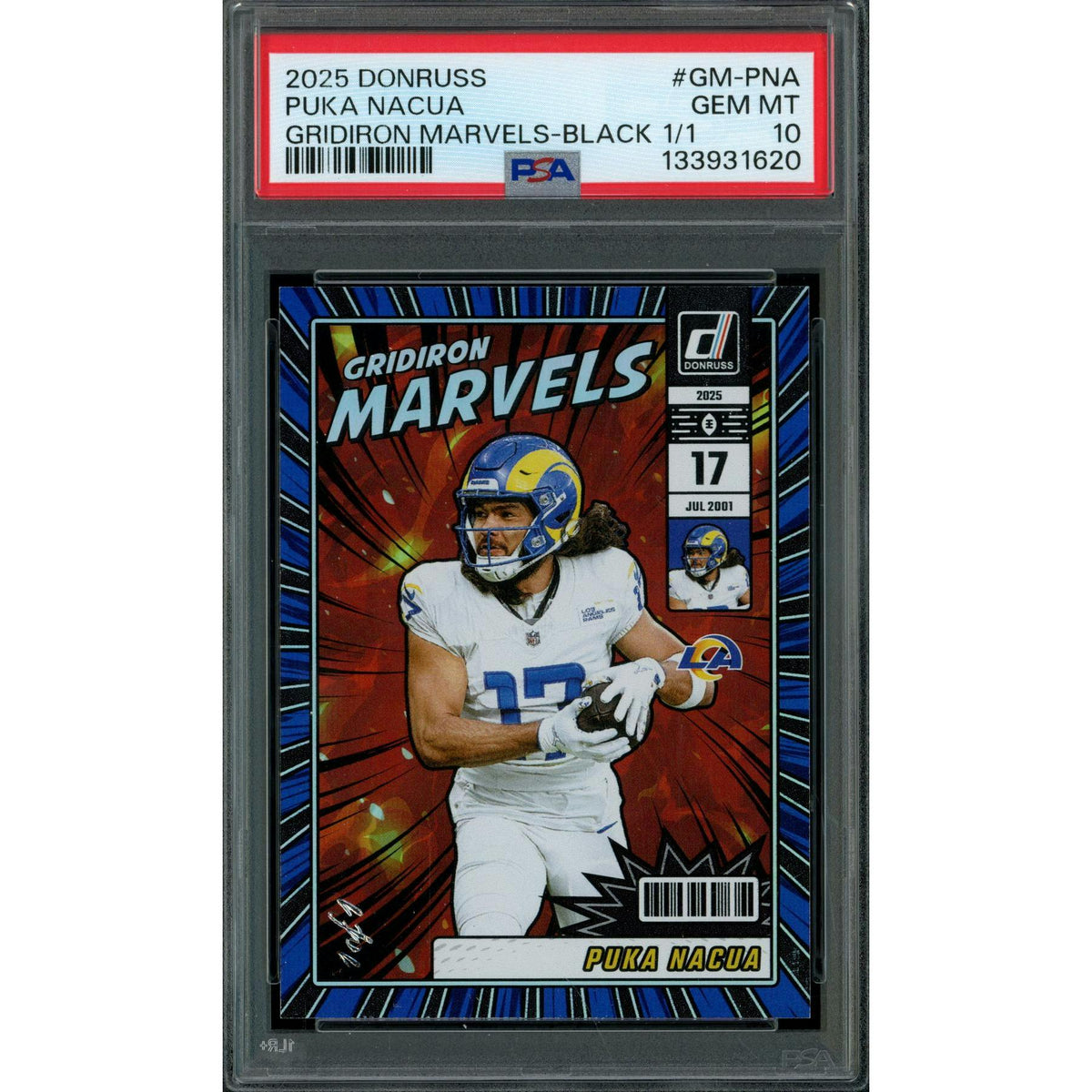 2026 Hit Parade Football Card One Of A Kind Legendary Series 1 Hobby 10-Box Case