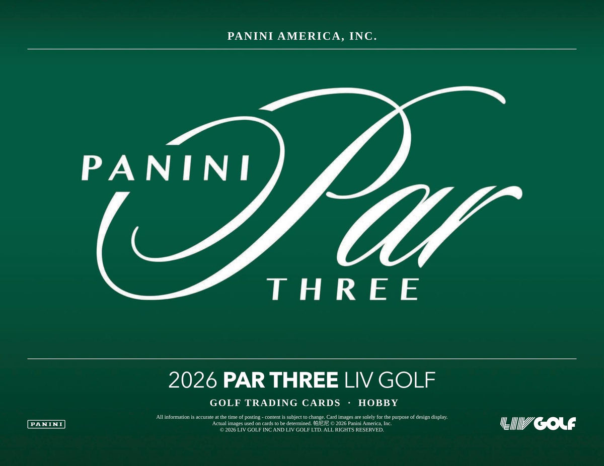 2026 Panini Par Three LIV Golf Hobby 10-Box Case (Presell)