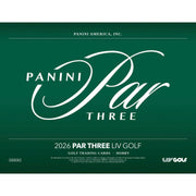 2026 Panini Par Three LIV Golf Hobby 10-Box Case (Presell)