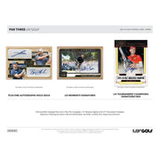 2026 Panini Par Three LIV Golf Hobby 10-Box Case (Presell)