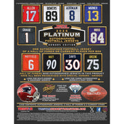 2026 TriStar Platinum Honors Edition Autographed Football Jersey 4-Box Case