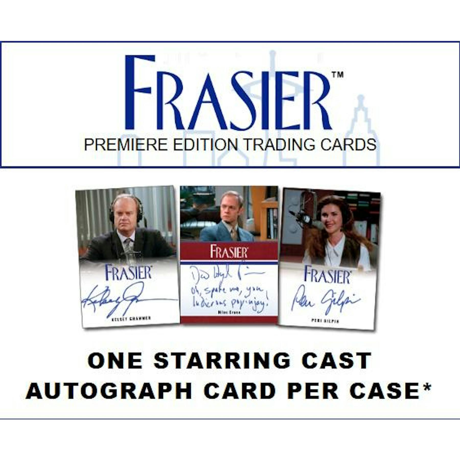 2026 Rittenhouse Frasier Premiere Edition Hobby 12-Box Case