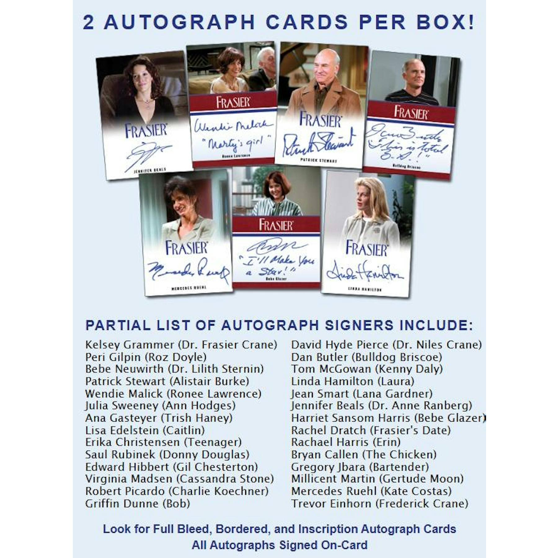 2026 Rittenhouse Frasier Premiere Edition Hobby 12-Box Case
