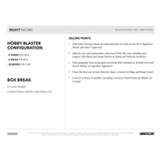 2026 Panini Select NASCAR Racing Blaster Hobby 20-Box Case