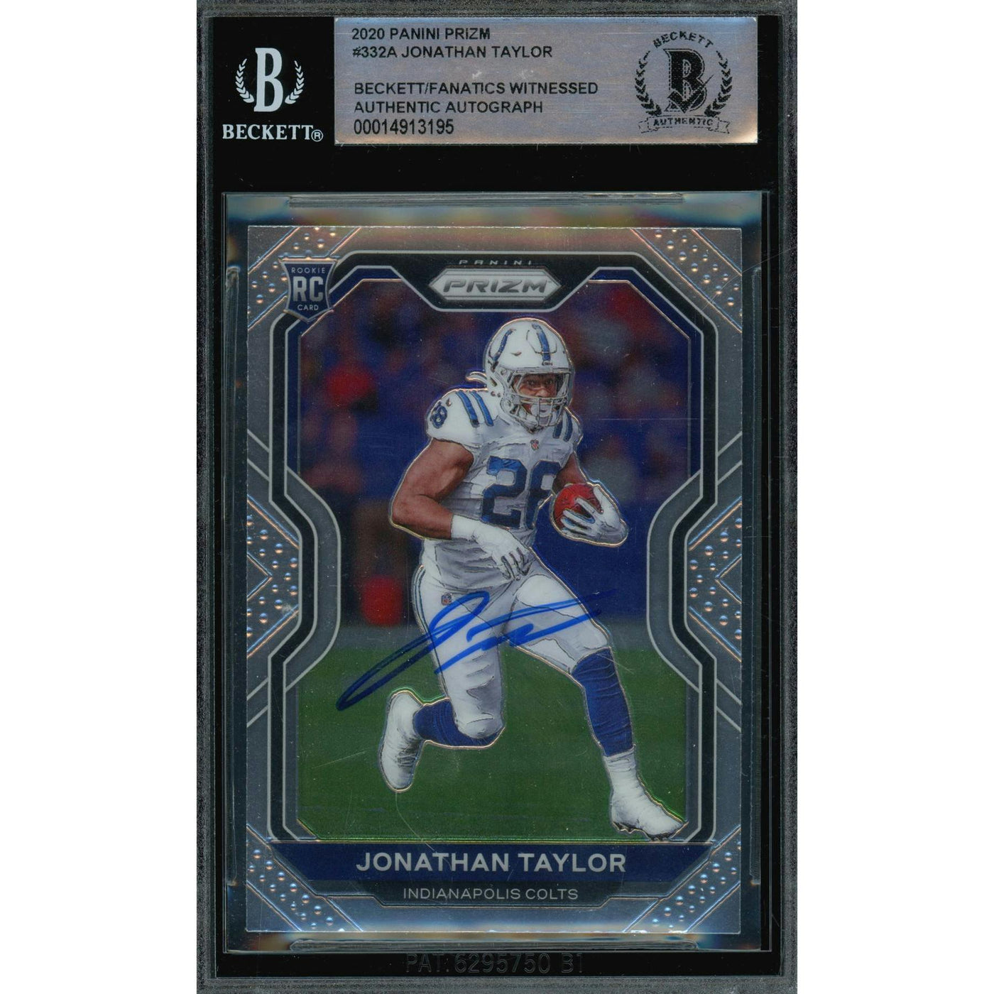 2026 Hit Parade Autographed Slabbed Football Card Rookie Edition Series 2 Hobby Box