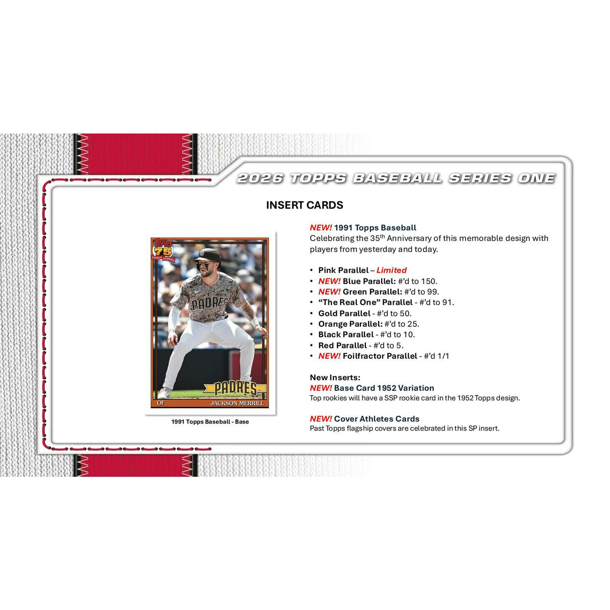 2026 Topps Series 1 Baseball Hobby Pack